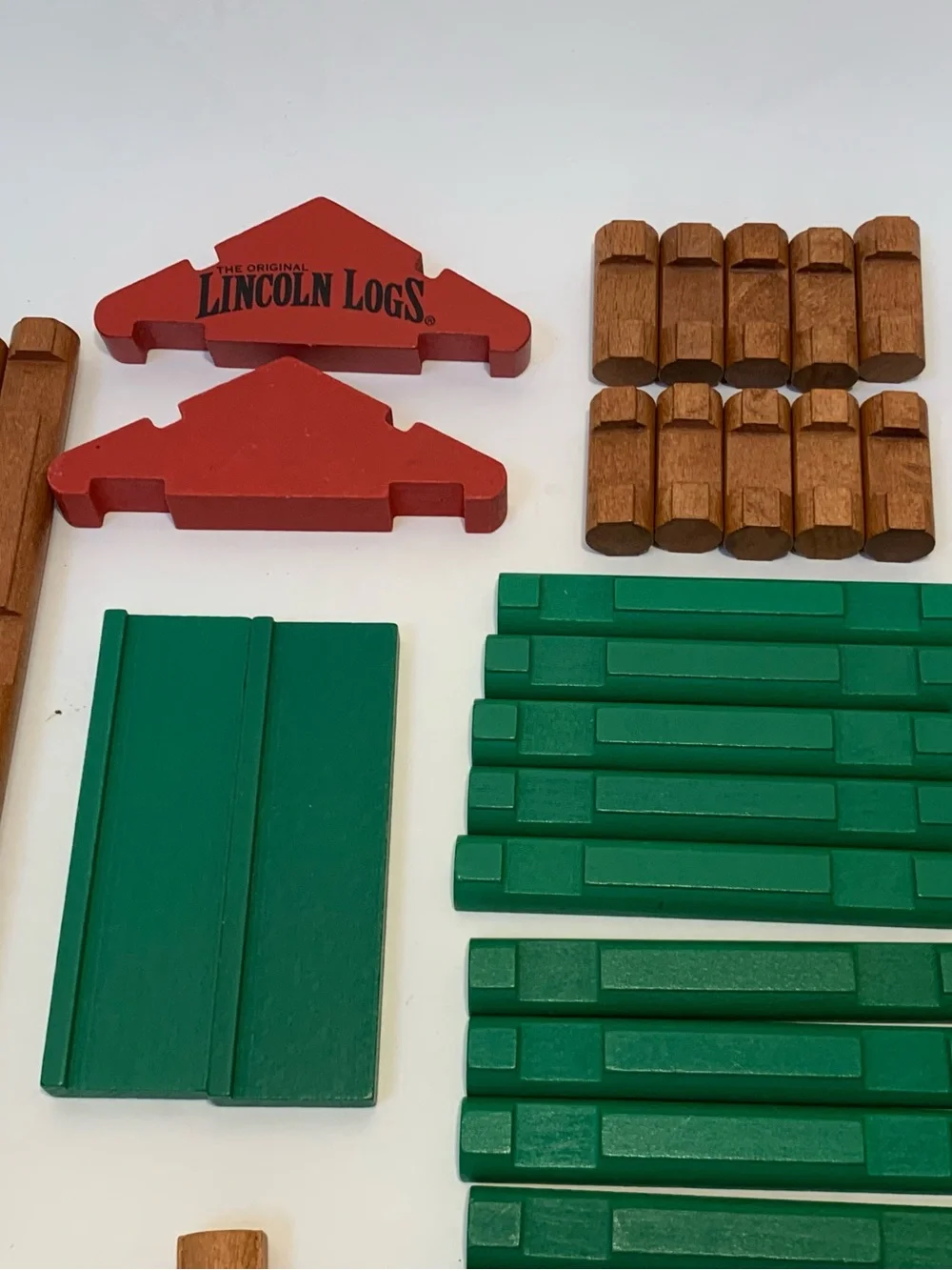 Lincoln Logs - 97 pieces of 100th Anniversary  Set
